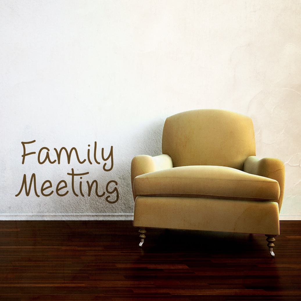 Family Meeting 11/06/2016